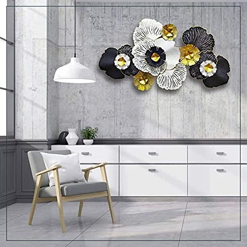Black and white Roses wall decor