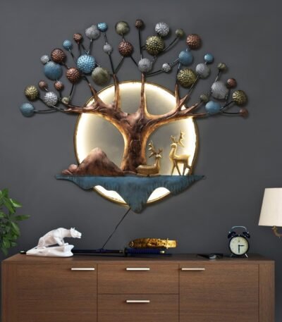 Metal Tree led backlight