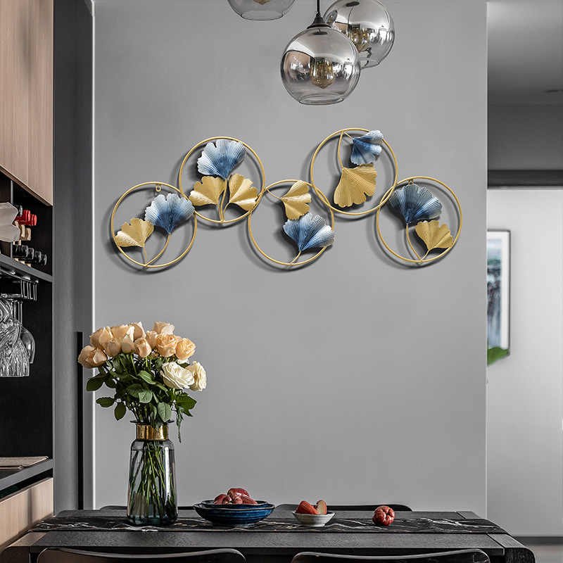 Five circle leaves decor Five circle leaves decor