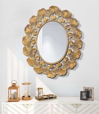 Golden mirror new