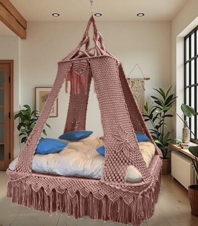 Square Macrame swing