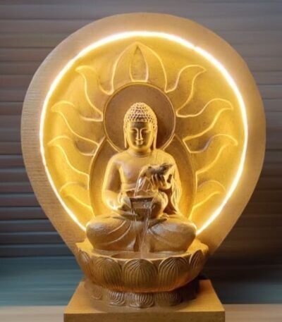 Sun Double Bowl Buddha Fountain