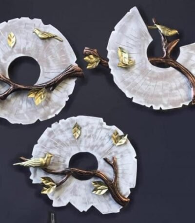 Metal Birds tree circle