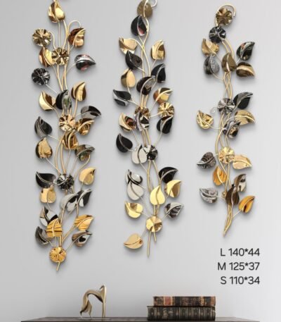 Leaves strip wall décor