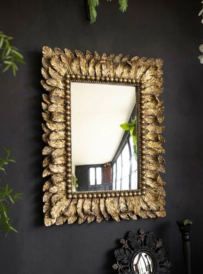 Rectangle feather Mirrors