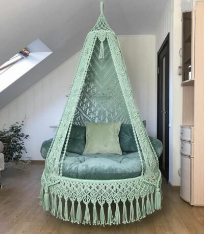 Macrame jhula color