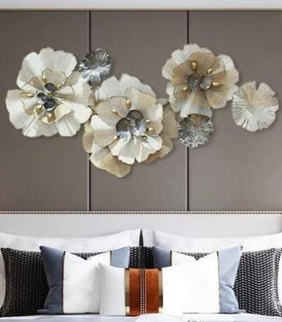 Beautiful Wall Hanging White Flowers