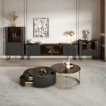 chocolate golden coffee Table