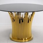 Golden Indian Metal table
