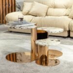 Triple coffee table